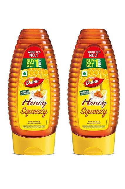 Dabur Honey Squeezy 400gm Buy 1 Get 1