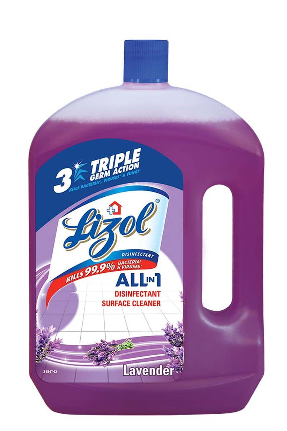 Lizol Surface Cleaner Lavender 2Litres