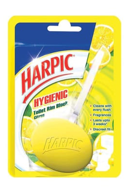 Harpic Toilet Rim Block Citrus 26gm