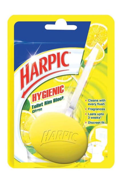 Harpic Toilet Rim Block Citrus 26gm