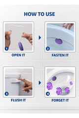 Harpic Hygienic Toilet Rim Block Lavender