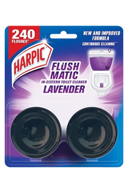 Harpic Flushmatic Lavender 2x50gm