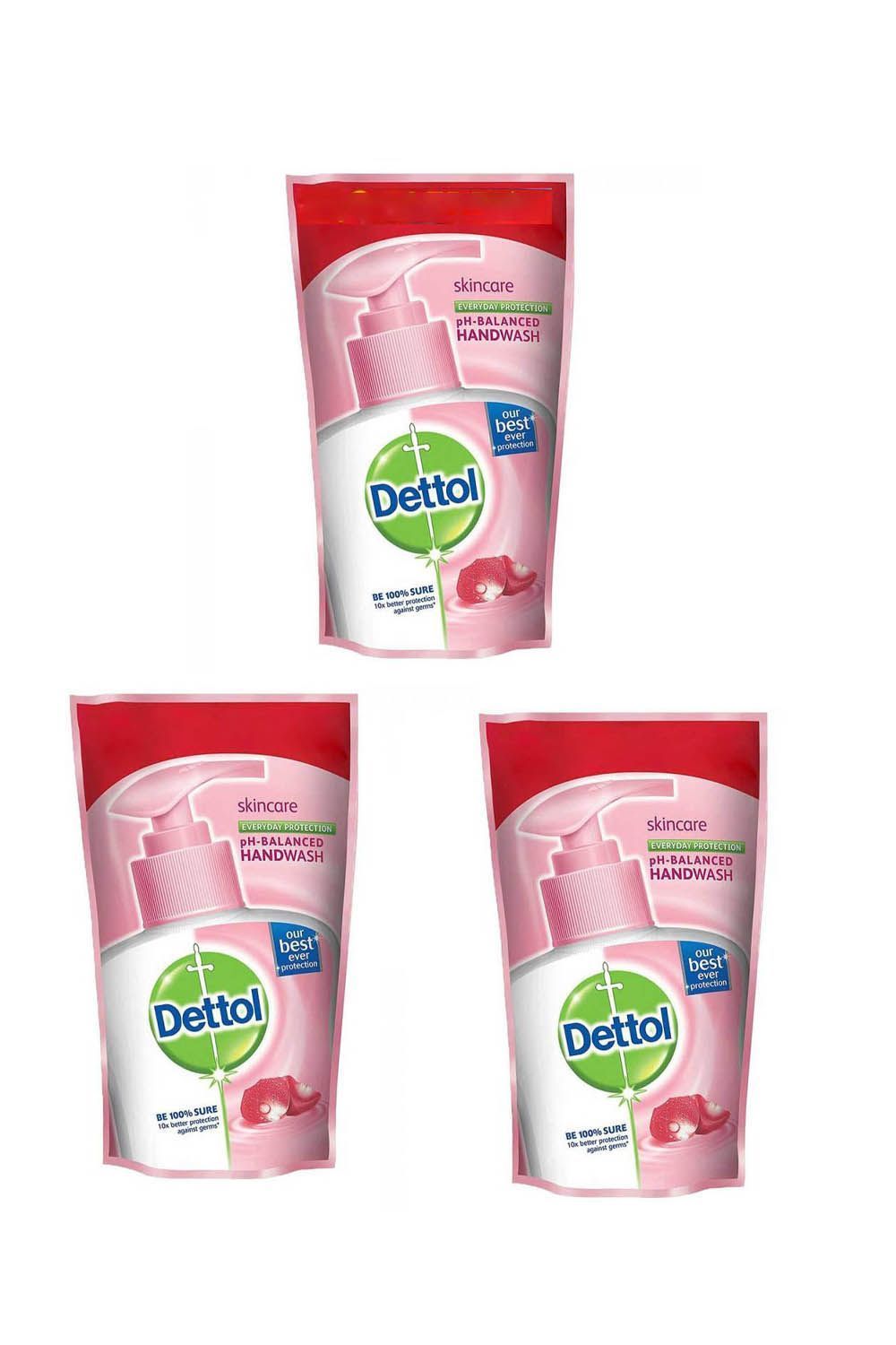 Dettol Skincare Hand Wash Refill 3x175ml