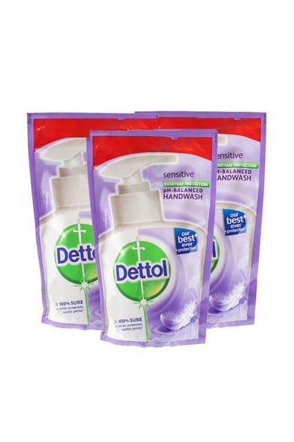 Dettol Sensitive Hand Wash Refill 3x175