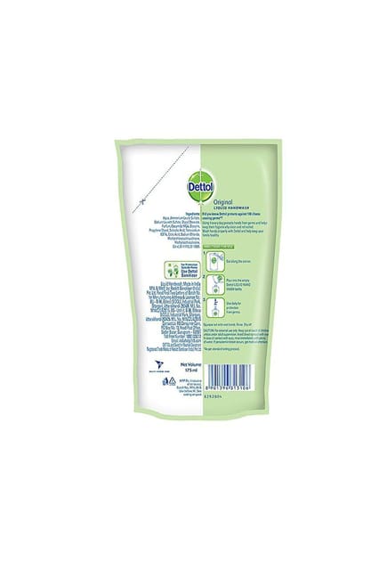 Dettol Original Hand Wash Refill 3x175