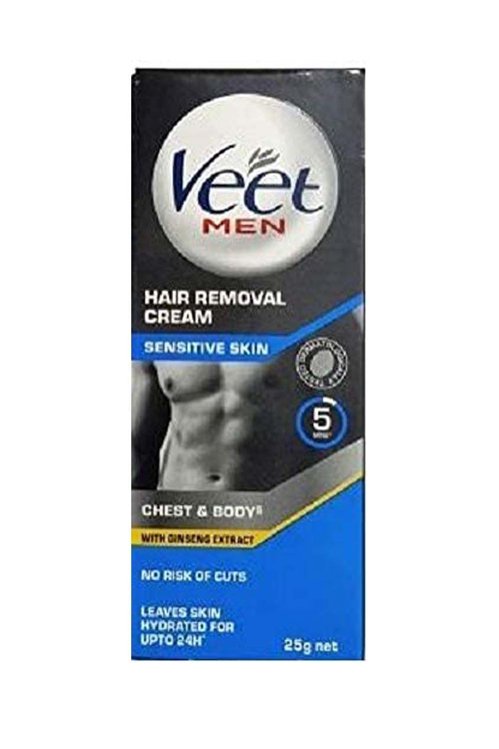 Veet Men Hair Removal Cream Sensitive Skin 25gm