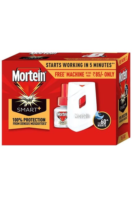 Mortein Smart Plus Mosquito Killer Machine+Refill Odourless