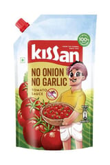 Kissan No Onion No Garlic Tomato Sauce 450gm Pouch