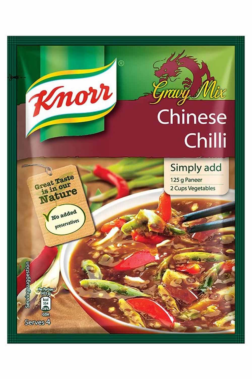 Knorr Chilli Gravy Mix 51gm