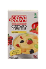 Brown And Polson Custard Powder Vanilla 100g