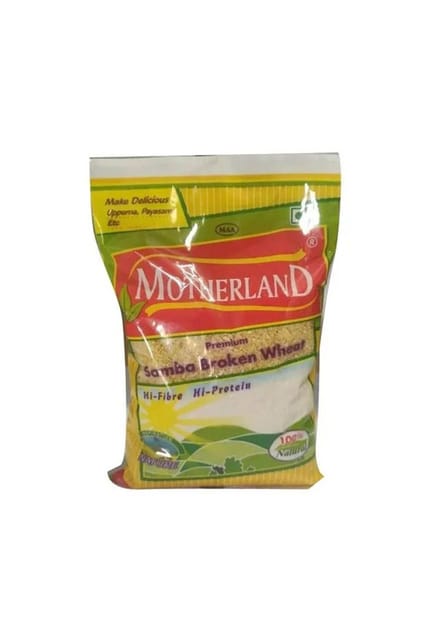 Motherland Samba Broken Wheat 500gm