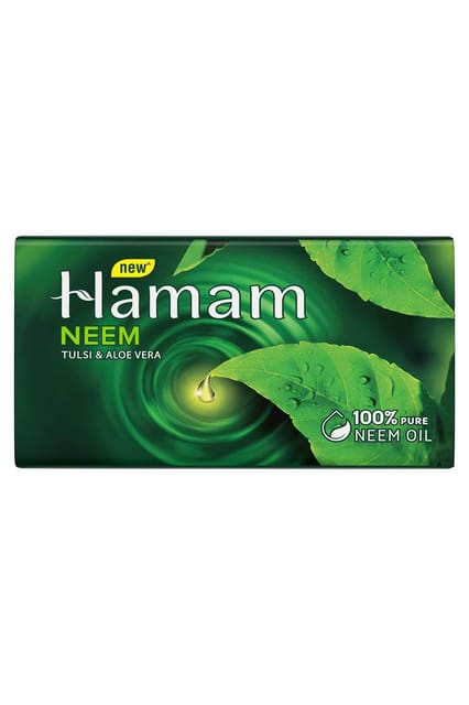 Hamam Neem Soap 150gm Buy 4X100gm Free