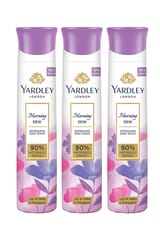 Yardley London Morning Dew Buy 2 Get 1 3x150ml