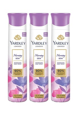 Yardley London Morning Dew Buy 2 Get 1 3x150ml