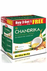 Chandrika Ayurvedic Soap Buy3get1