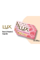 Lux Rose&Vitamin E 3x150gm