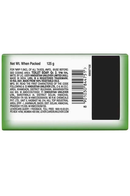 Liril Lemon&Tea Tree Oil Soap 125gm