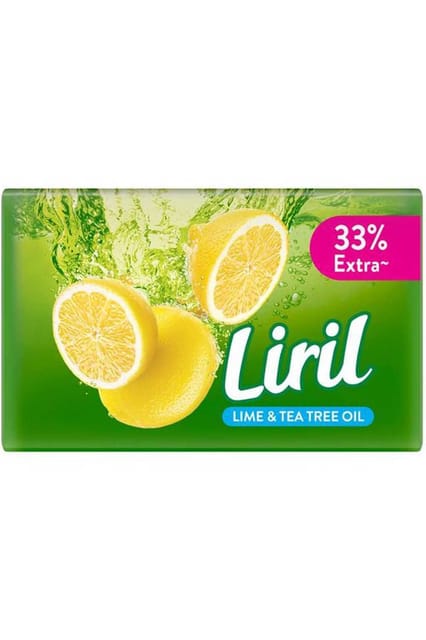 Liril Lemon&Tea Tree Oil Soap 125gm