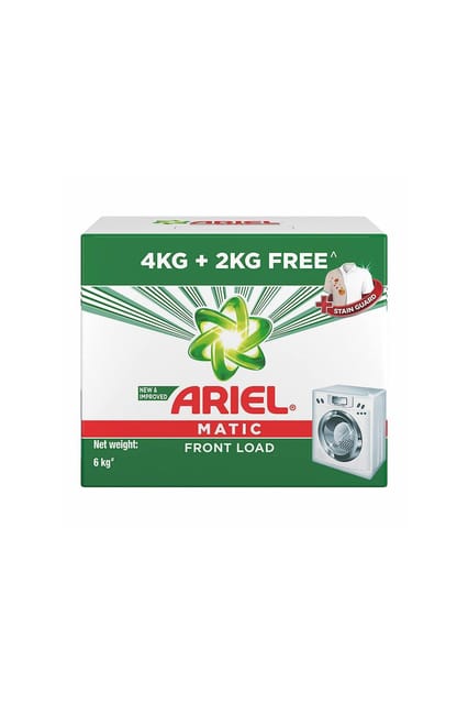 Ariel Matic Front Load Washing Powder 4+2kg