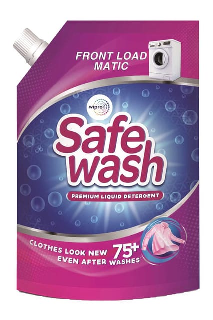 Safewash Front Load Premium Liquid Detergent 1 Litre