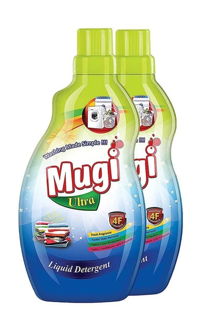 Mugi Ultra Liquid Detergent 2x1000ml