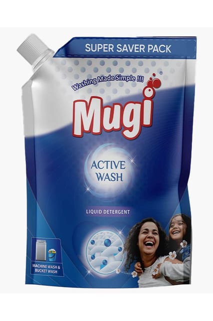 Mugi Active Wash Liquid Detergent 1.8 Litre