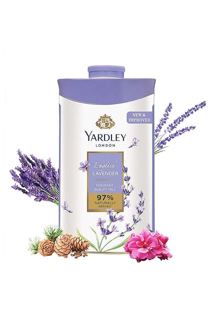 Yardley London English Lavender Talcum Powder 100g