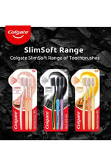 Colgate ToothBrush Slim Soft Charcoal Buy 2 Get 2