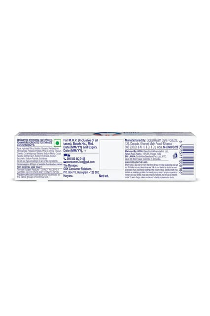 Sensodyne Whitening Tooth Paste 70g