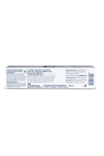 Sensodyne Fresh Mint Tooth Paste 150g