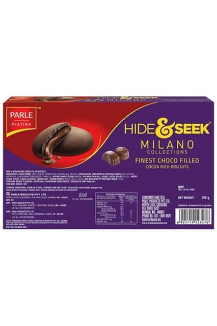 Parle Hide&Seek Milano Chocolate Chip Biscuits 375gm