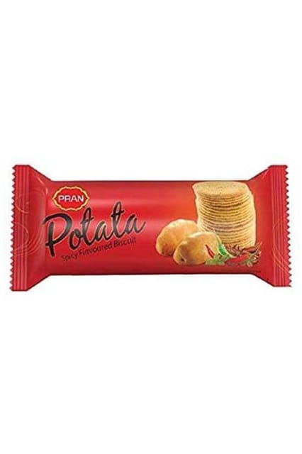 Pran Potata Spicy Flavoured Biscuit 75gm