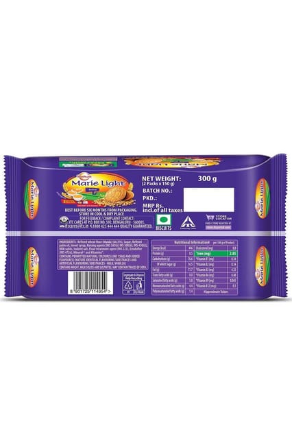 Sunfeast Marie Light Active 150gm