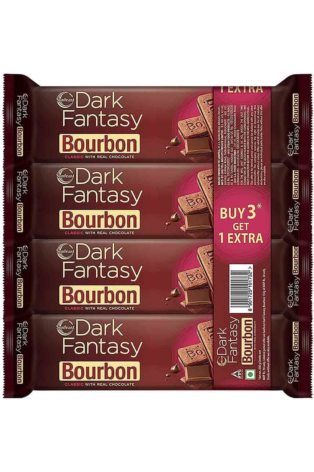 Sunfeast Dark Fantasy Bourbon Buy3 Get1 150gm