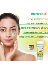 Mamaearth Ultra Light Indian Sunscreen 80gm