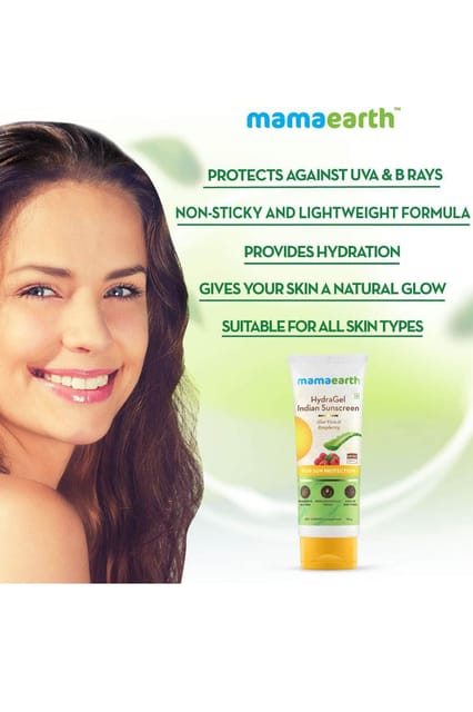 Mamaearth Hydragel Indian Sunscreen 50gm