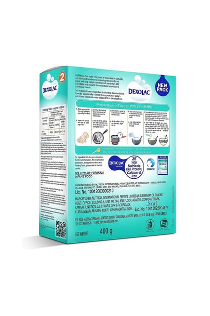 Dexolac Stage 2 400gm Refill