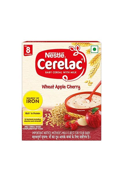 Nestle Cerelac Wheat Apple Cherry 300g