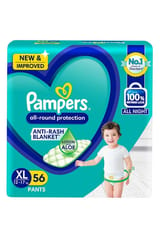 Pampers All Round Protection Pants XL 56's