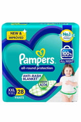 Pampers All Round Protection Pants XXL 28 Pads