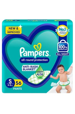 Pampers All Round Protection Pants Small 56 Pads