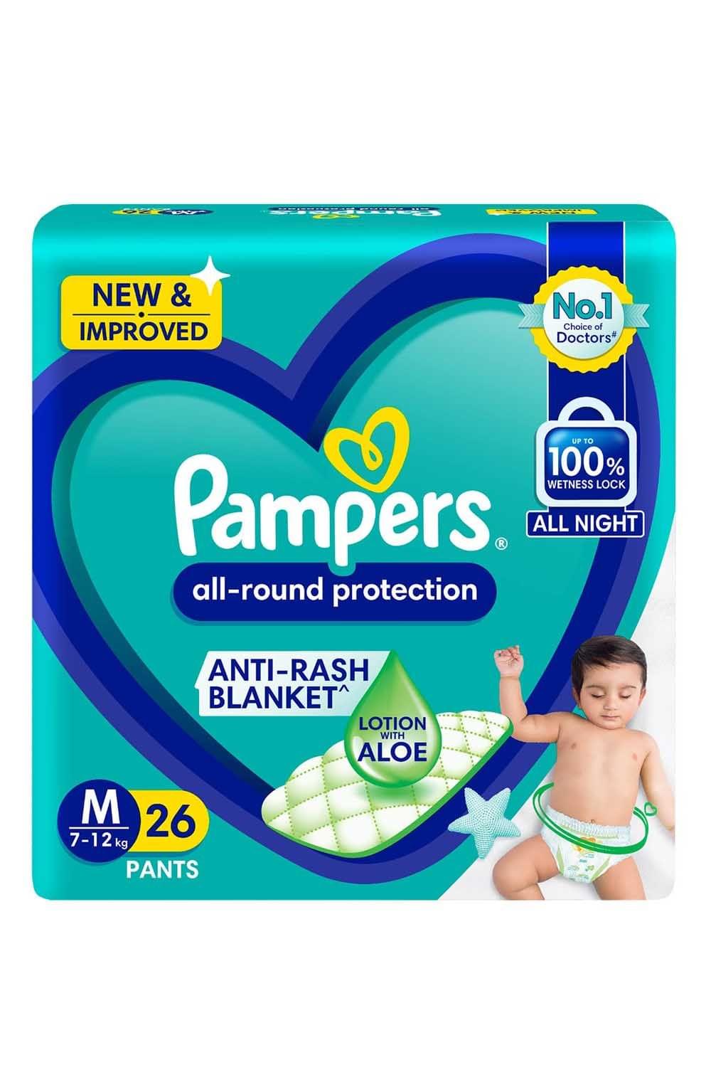 Pampers All Round Protection Pants Medium 50's