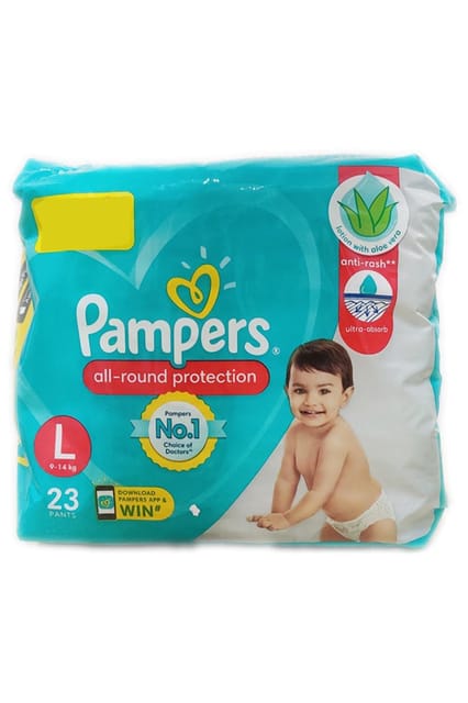 Pampers All Round Protection Pants Large 23 Pads