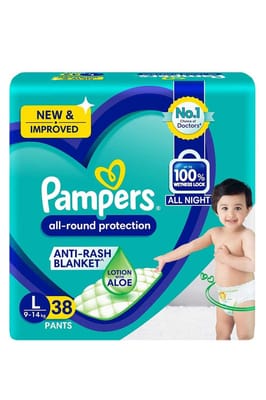 Pampers All Round Protection Pants Large 38's