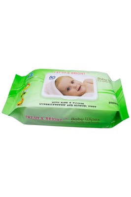 Fresh And Bright Baby Wipes 80's