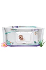 Himalaya Gentle Baby Wipes 72's With Lid