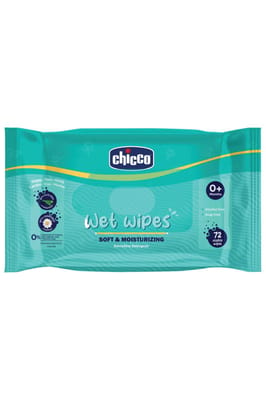 Chicco Baby Wet Wipes 72 Pcs