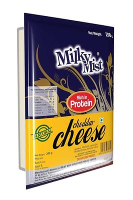 Milky Mist Cheddar Cheese 200g