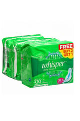 Whisper Ultra Clean XL+ 15pads Buy2 Get1