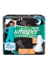 Whisper Bindazz Nights Xxxl 20pads